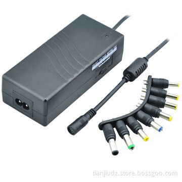 70W Multi-tips Universal Laptop Chargers/Adapter for Home and Business Use, 110V Input Power
